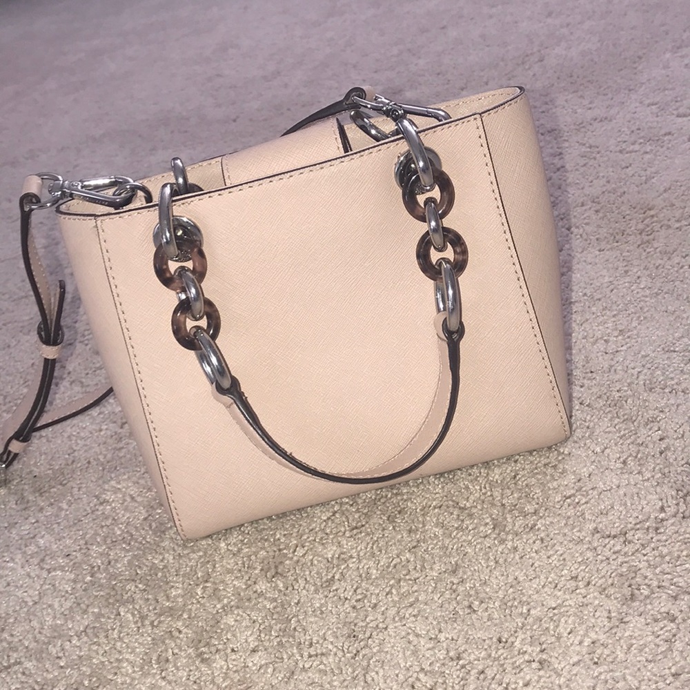 Light pink/ blush Michael kors crossbody bag